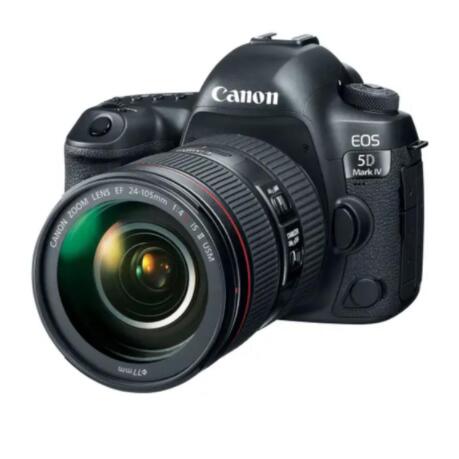 Canon EOS 5D Mark IV DSLR Camera with 24-105mm f/4L II Lens